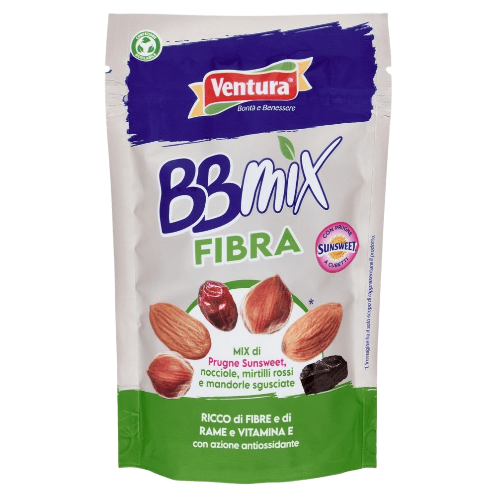 VENTURA MEŠANICA OREŠČKOV, SUHIH SLIV IN BRUSNIC, 150 g