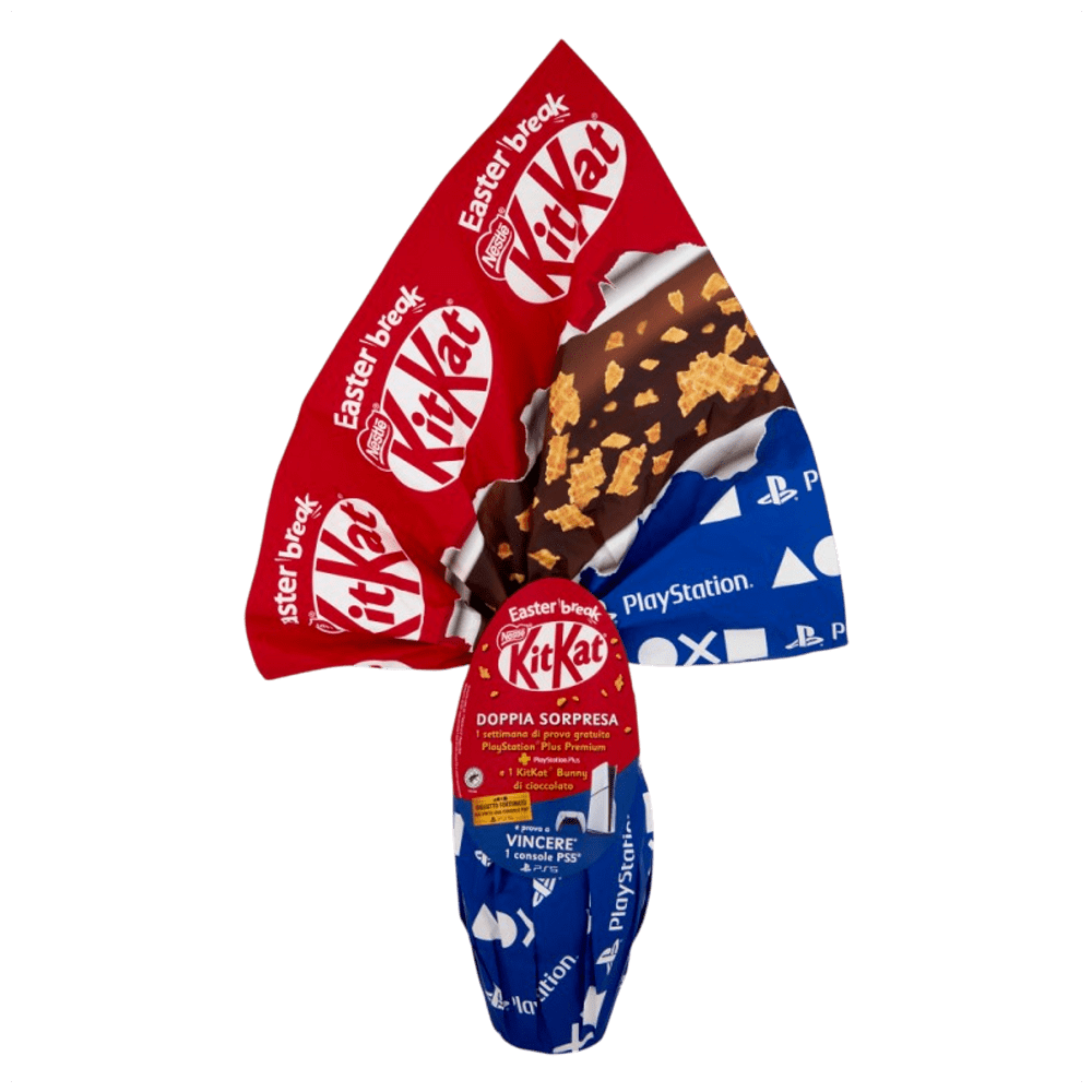 NESTLE KIT KAT VELIKONOČNO JAJCE S ČOKOLADNIM ZAJČKOM, 240 g