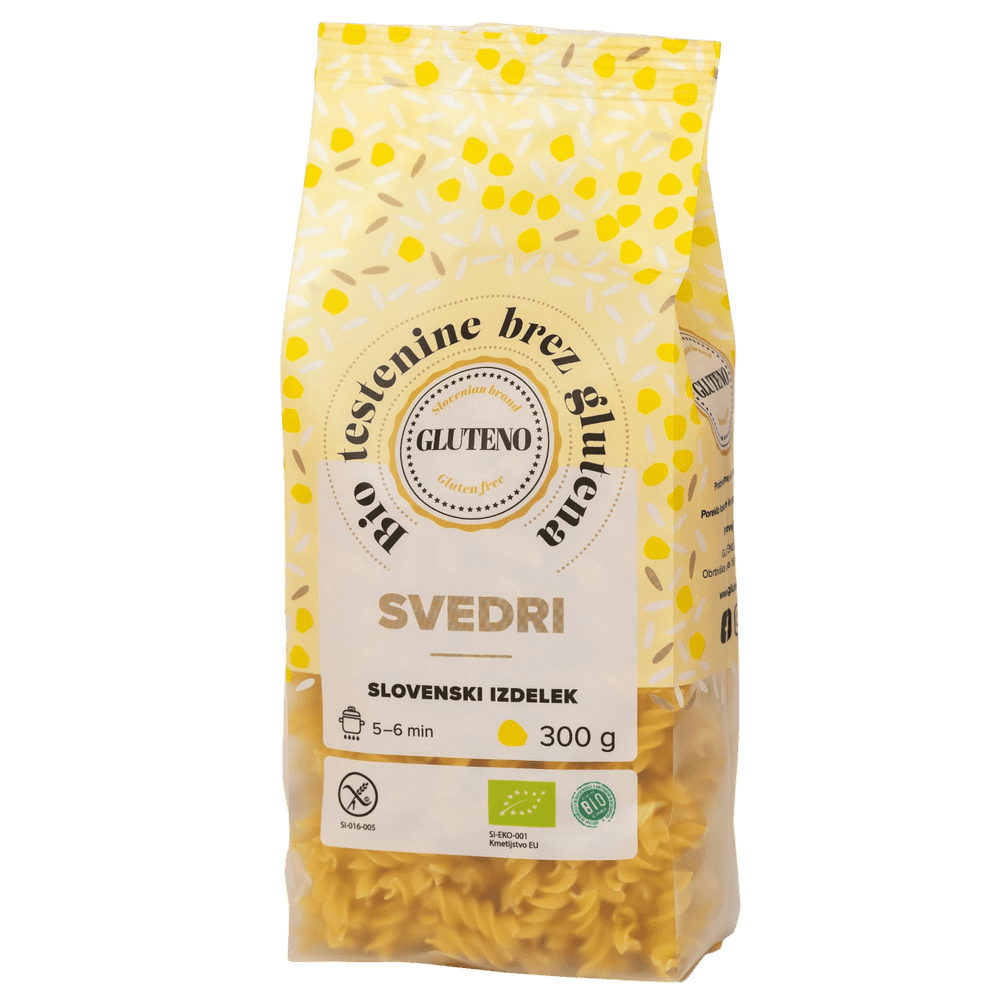 GLUTENO TESTENINE SVEDRI, BIO, 300g
