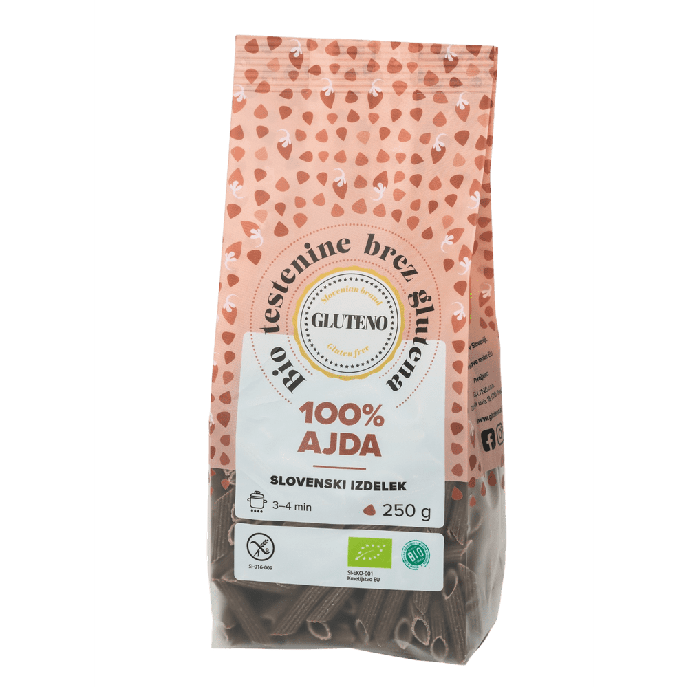GLUTENO TESTENINE AJDA, BIO, 250g