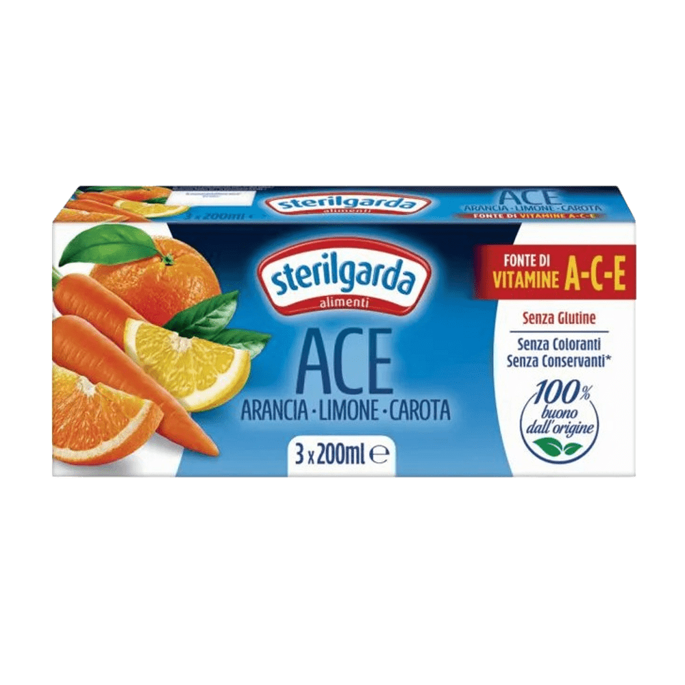STERILGARDA BREZALKOHOLNI NAPITEK ACE, 3 X 200 ml