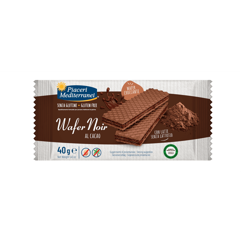 PIACERI MEDITERRANEI NAPOLITANKA S KAKAVOVIM OBLATOM IN KAKAVOVIM POLNILOM, 40 g PIACERI MEDITERRANEI NAPOLITANKA S KAKAVOVIM OBLATOM IN KAKAVOVIM POLNILOM, 40 g