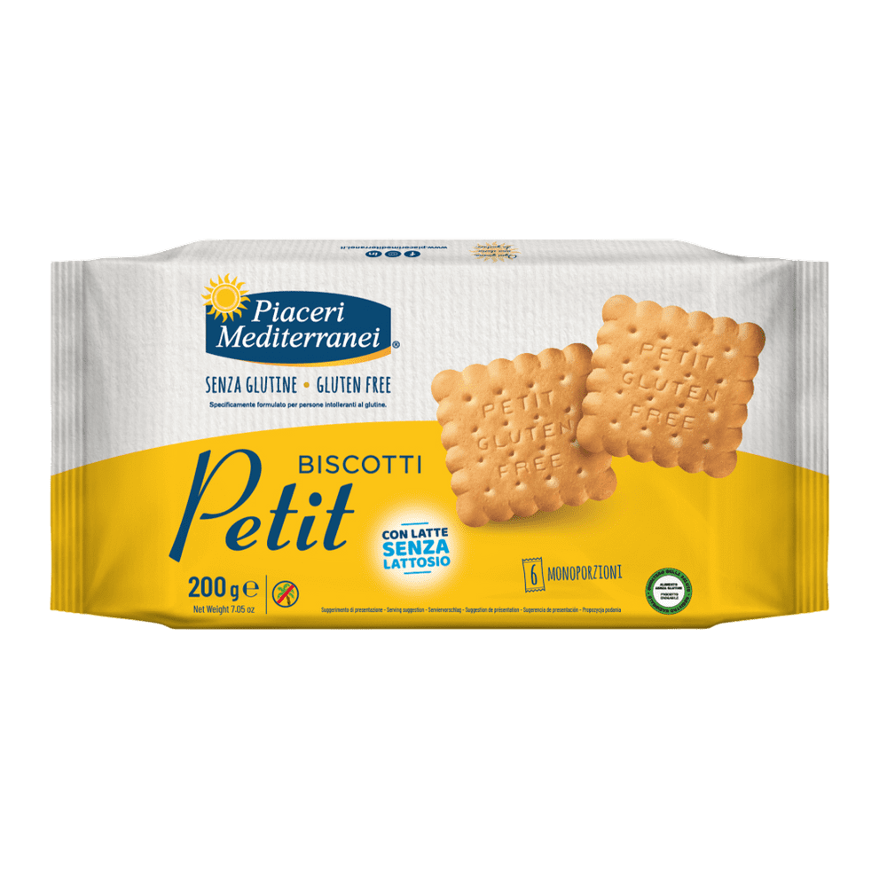 PIACERI MEDITERRANEI KEKSI PETIT, (6 monoporcij) 200 g PIACERI MEDITERRANEI KEKSI PETIT, (6 monoporcij) 200 g