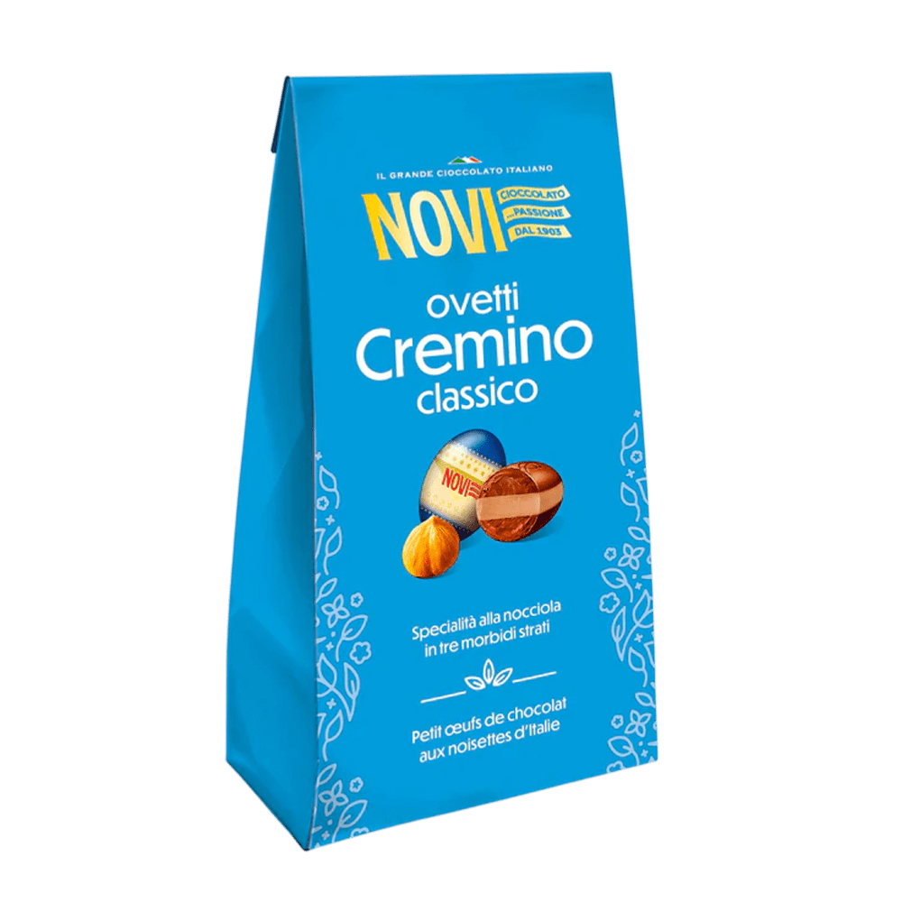 NOVI ČOKOLADNA JAJČKA Z LEŠNIKOVO KREMO, 160 g