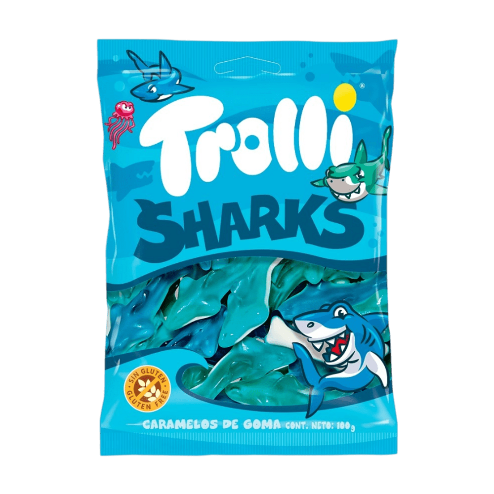 TROLLI GUMIJASTI BONBONI MORSKI PSI, 100 g
