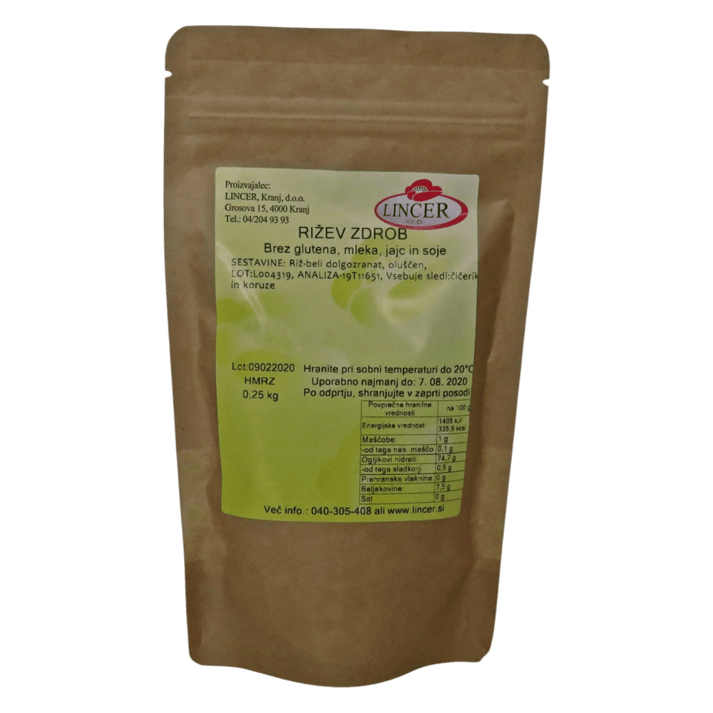 LINCER RIŽEV ZDROB, 500 g