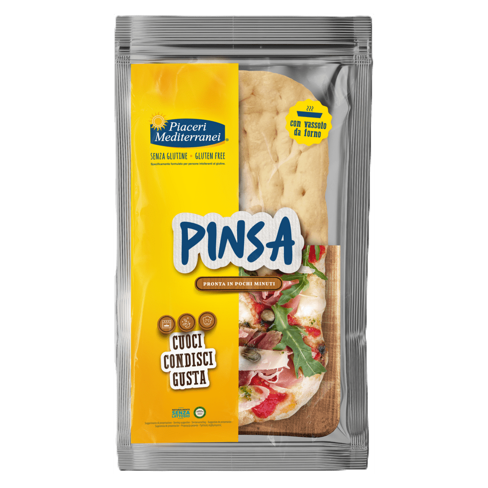 PIACERI MEDITERRANEI PINSA, 250 g PIACERI MEDITERRANEI PINSA, 250 g