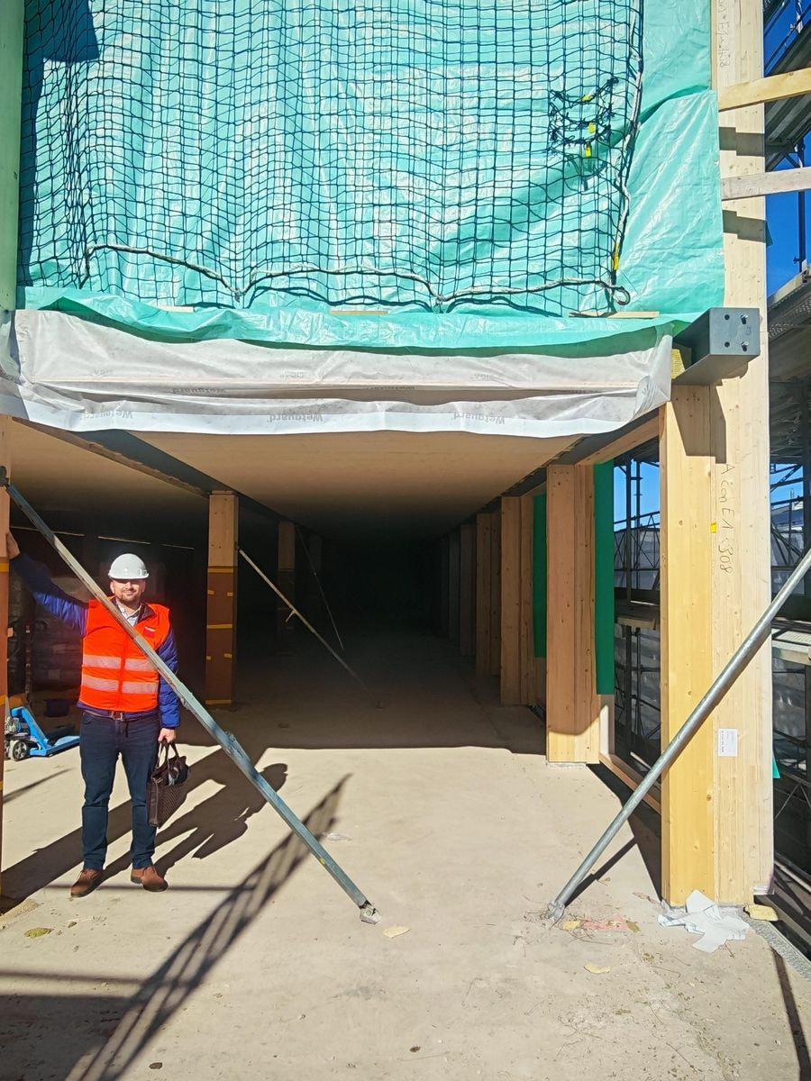 Baustelle, Februar 2026