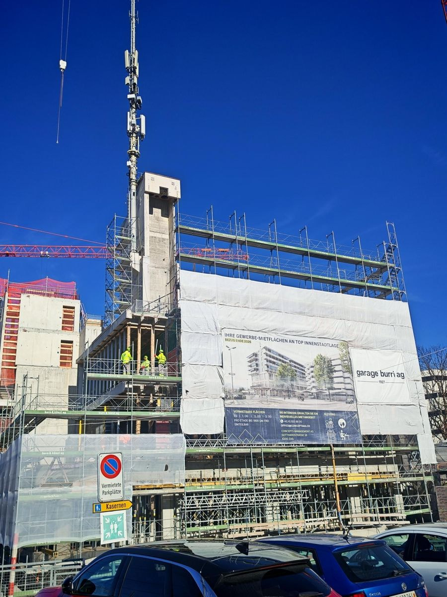 Baustelle, Februar 2026