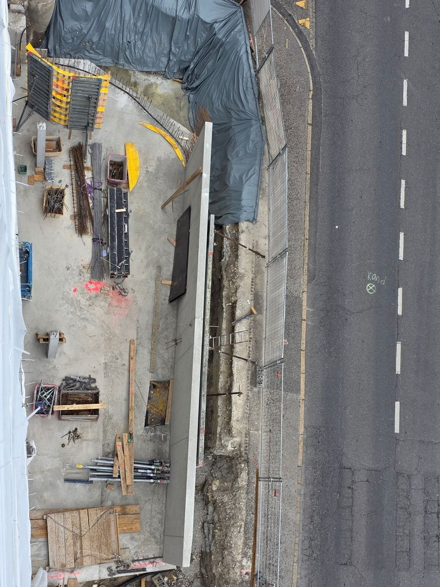 Baustelle, Mai 2026