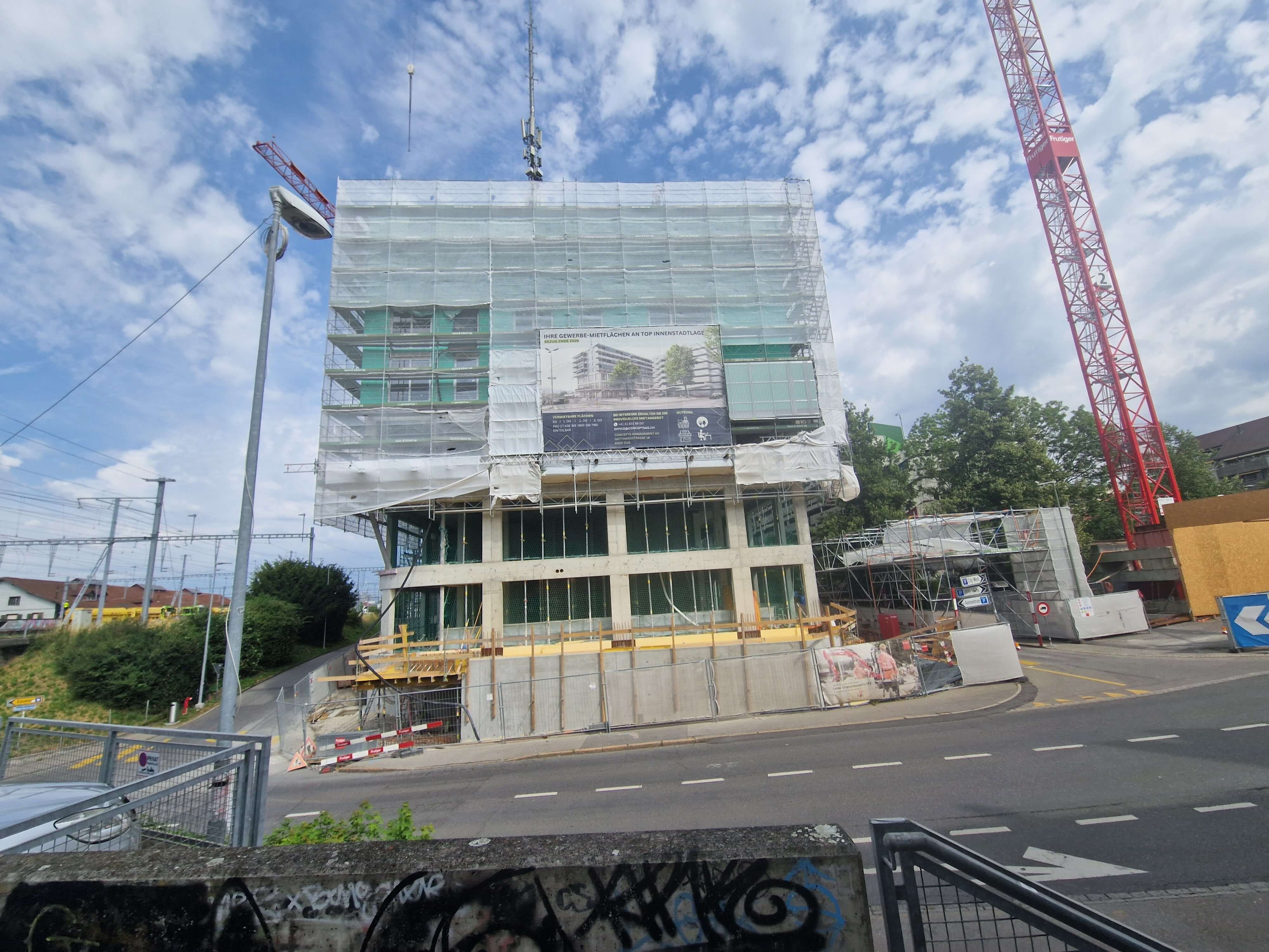 Baustelle, Juli 2026