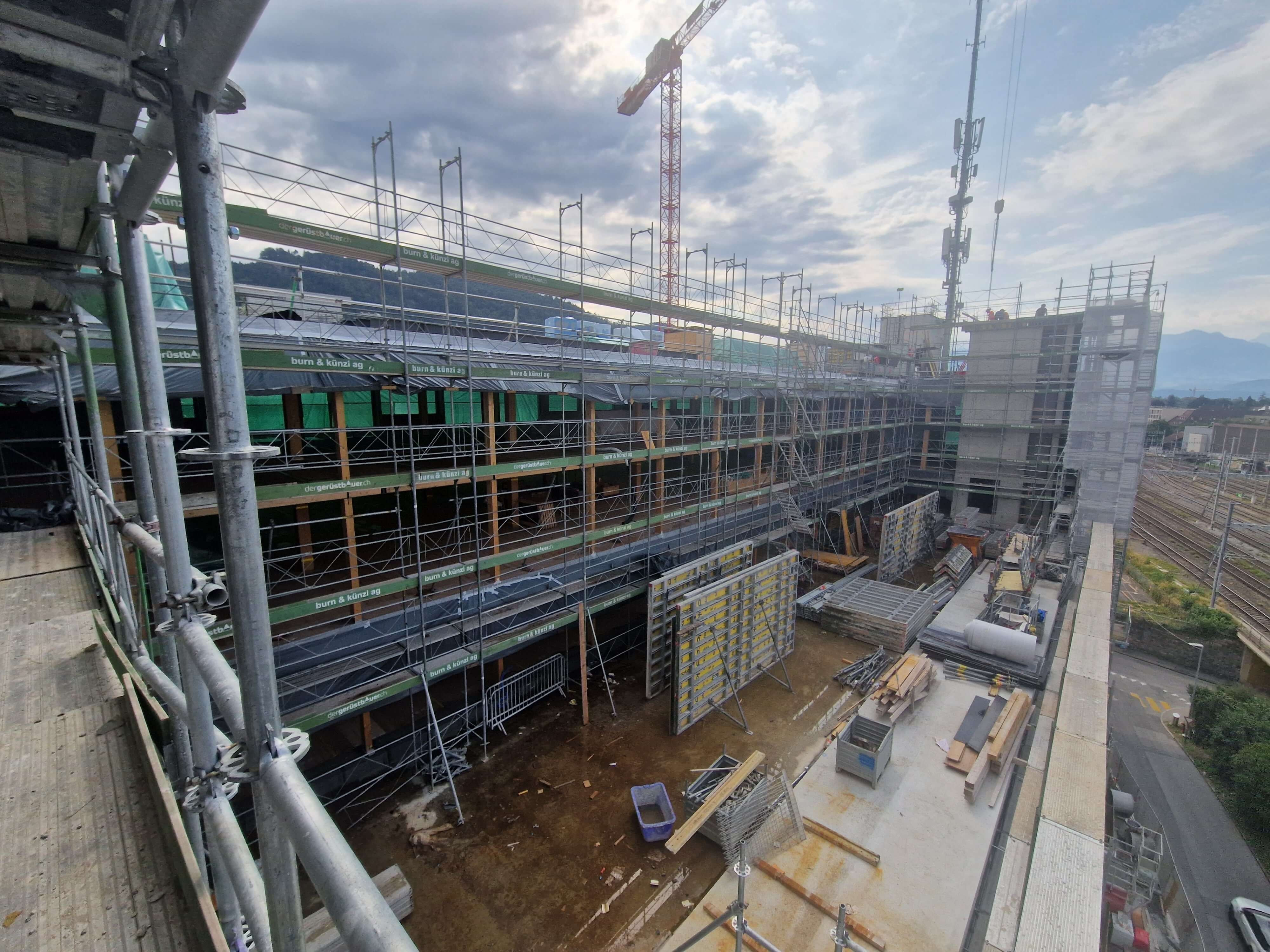 Baustelle, Juli 2026