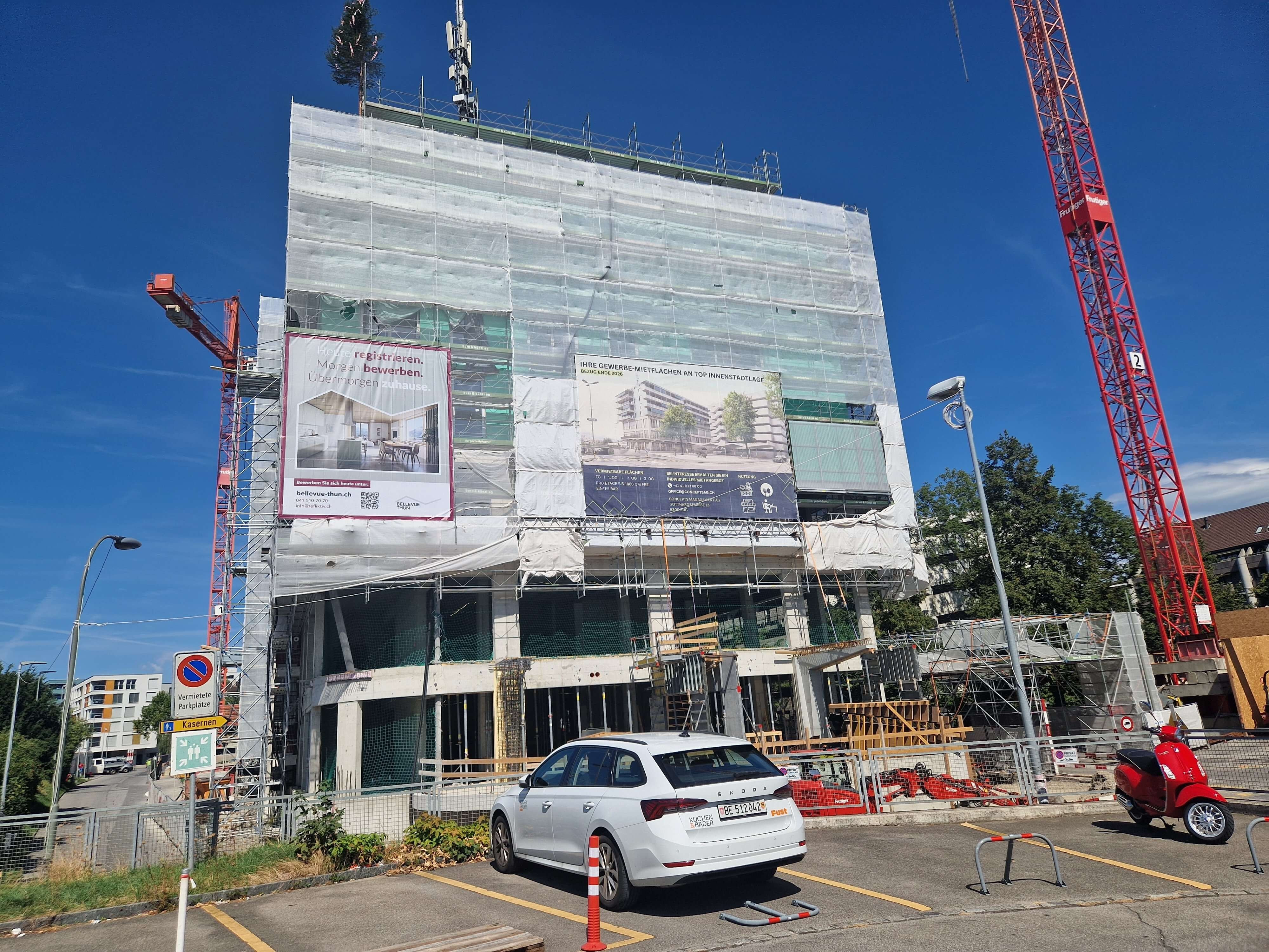 Baustelle, September 2026