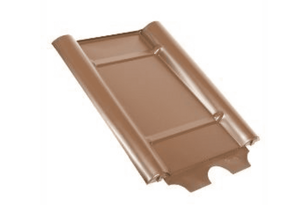 ALPIN Metalldachplatte Unterlegplatte - Braun (RAL 8014)