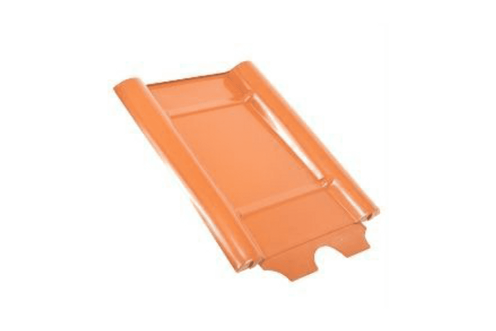Alpin Metal Roof Tile Base Plate - Brick Red (Ral 8004)