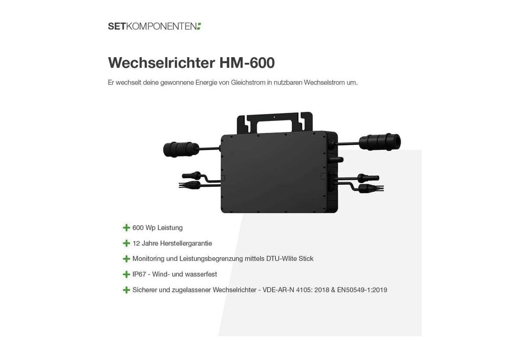 Balkonkraftwerk FLEX 800/600