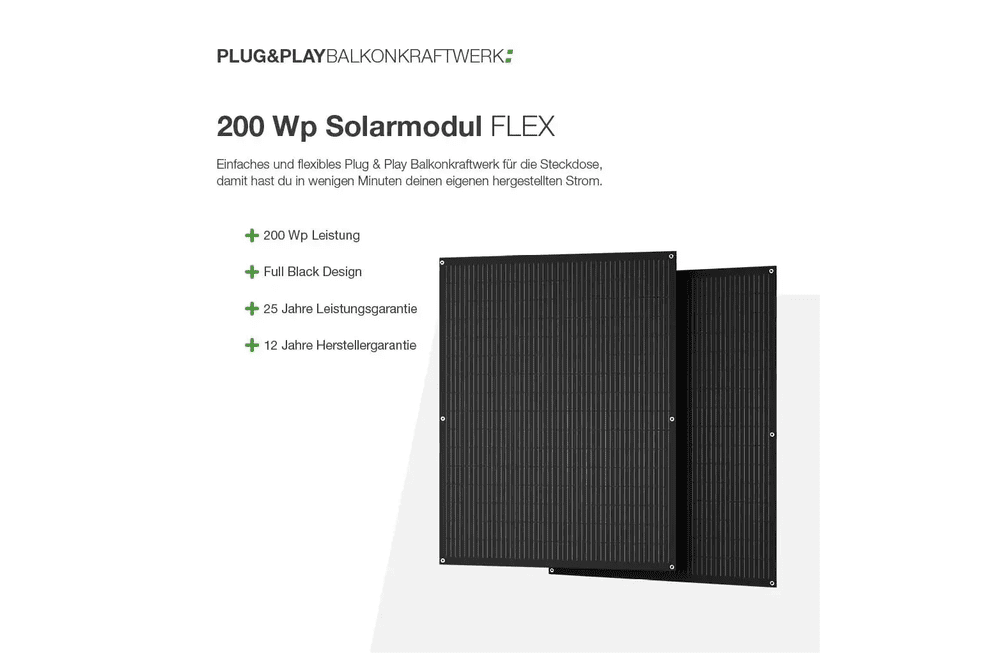 Balcony Power Plant Flex 400-400 – Flexible, efficient and environmentally friendly
