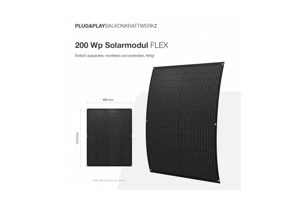 Balcony Power Plant Flex 400-400 – Flexible, efficient and environmentally friendly