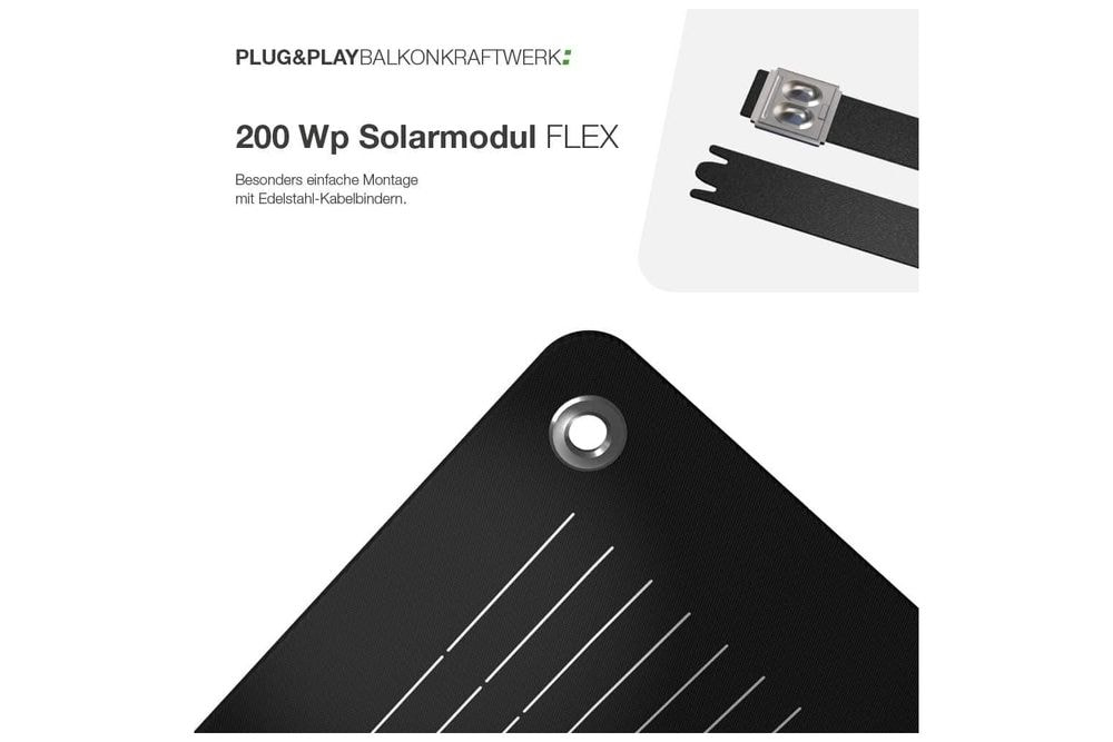 Balcony Power Plant Flex 400-400 – Flexible, efficient and environmentally friendly