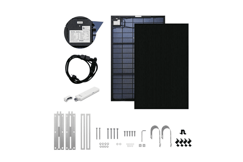 MaySunSolar 820 Watt LightModule Balkonkraftwerk-Komplett-Set