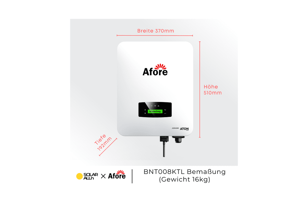 12kW Solaranlagen12kW Afore + 12,8kWh FFD Hochvolt