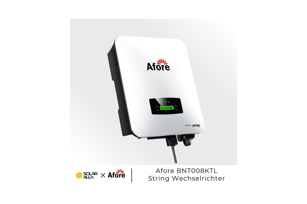 8kW Solar System 8kW Afore + 7,6kWh FFD High Voltage