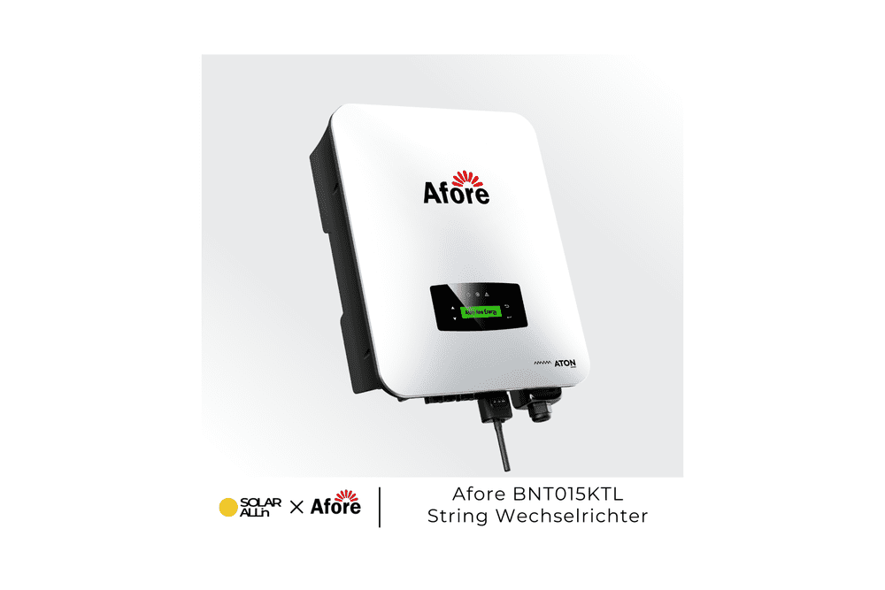 15kW Solaranlagen15kW Afore + 15kWh FFD Hochvolt