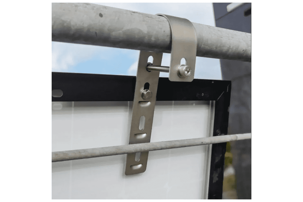 Universal Balcony Solar Module Mount For Railings