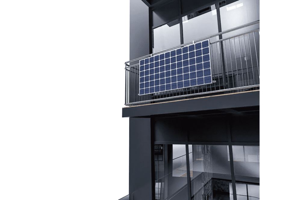 Universal Balcony Solar Module Mount For Railings