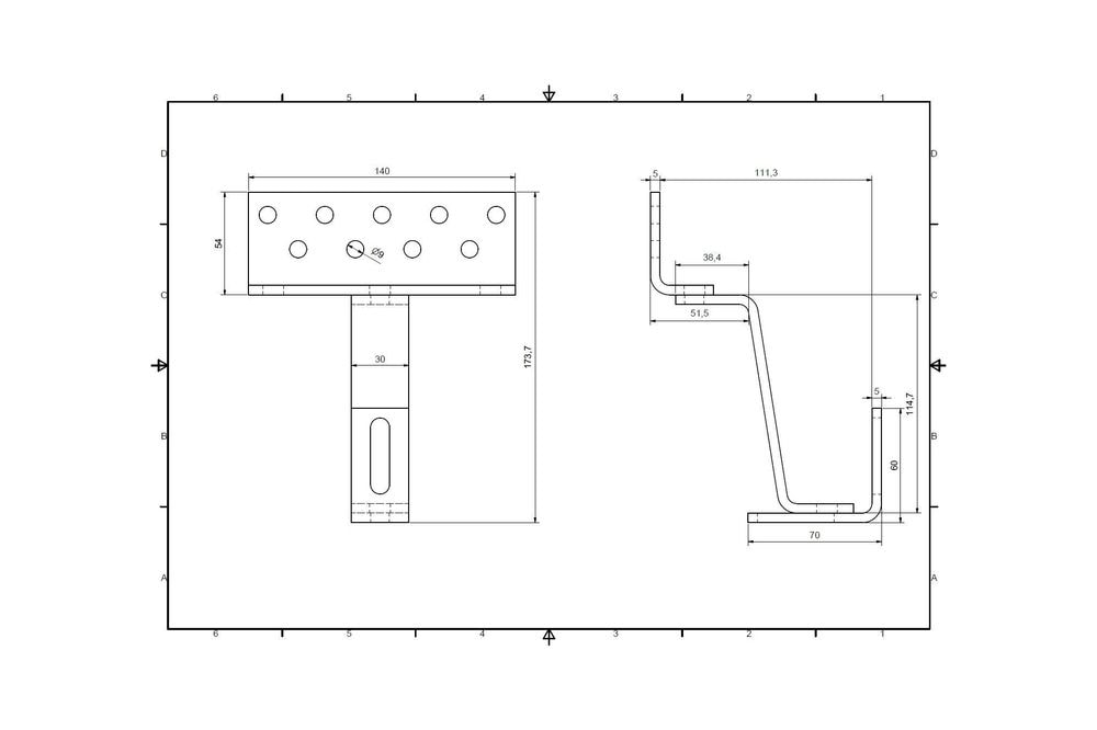  Edelstahl 1.4016 Dachhaken für Solar – Photovoltaik