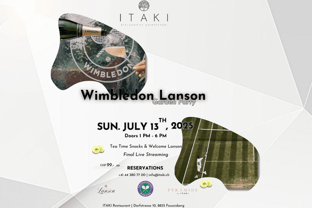 Wimbledon Lanson Gartenparty