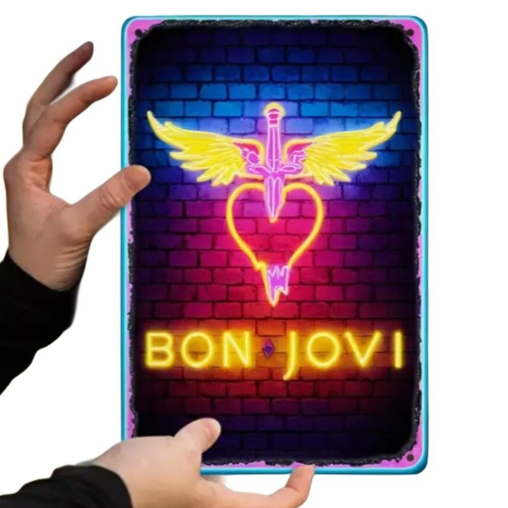 Metallizzato 2D Jon Bon Jovi