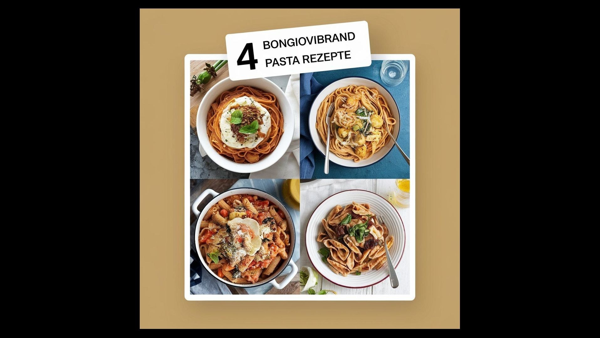 Vier köstliche Bongiovi-Pasta-Rezepte: Einfach, lecker und perfekt für jeden Tag. Vier köstliche Bongiovi-Pasta-Rezepte: Einfach, lecker und perfekt für jeden Tag.
