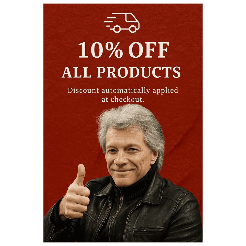 Jon Bon Jovi Accessory - Runaway to Paradise