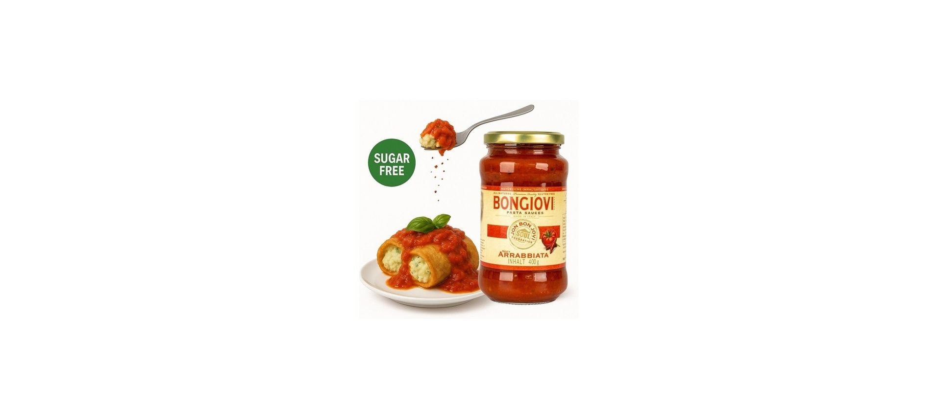 Sauce Bongiovi Arrabbiata (lot de 6) Sauce Bongiovi Arrabbiata (lot de 6)