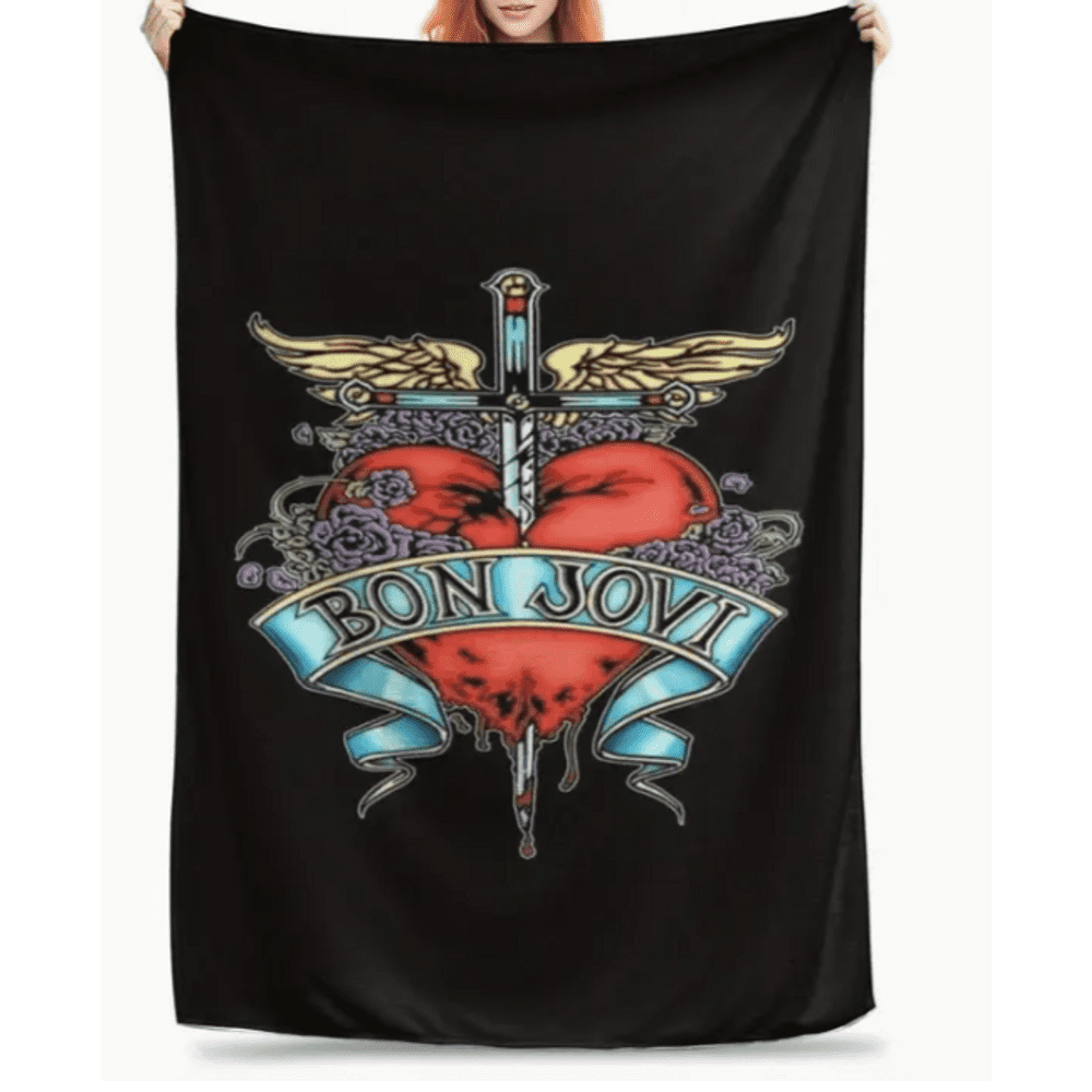 Accogliente coperta Jon Bon Jovi