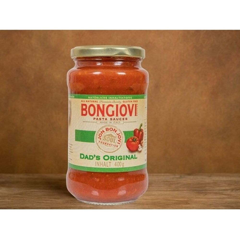 Bongiovi Brand “Dad’s Original” Sauce (6-Pack)