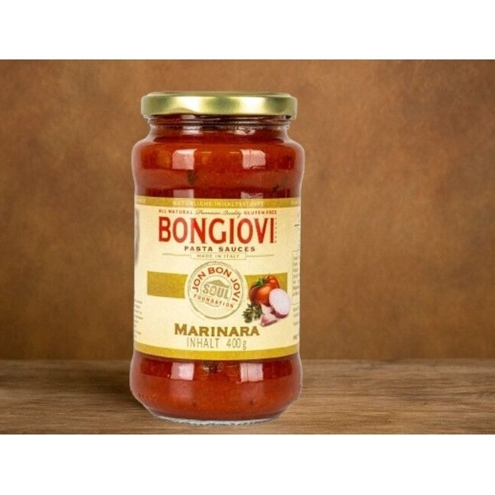 Bongiovi Marinara Sauce – 100 % Natürlich & Voller Geschmack (6x400g)