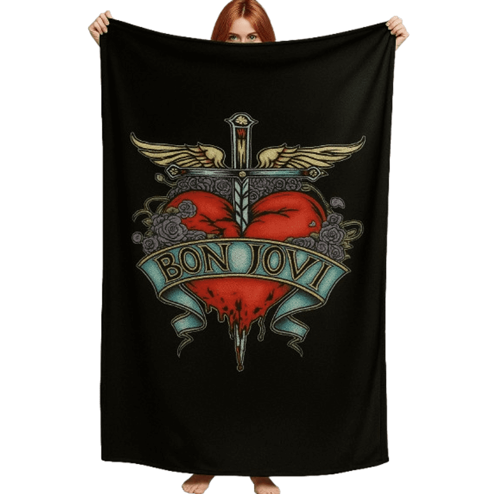Jon Bon Jovi Kuscheldecke 150 x 200 Jon Bon Jovi Kuscheldecke 150 x 200