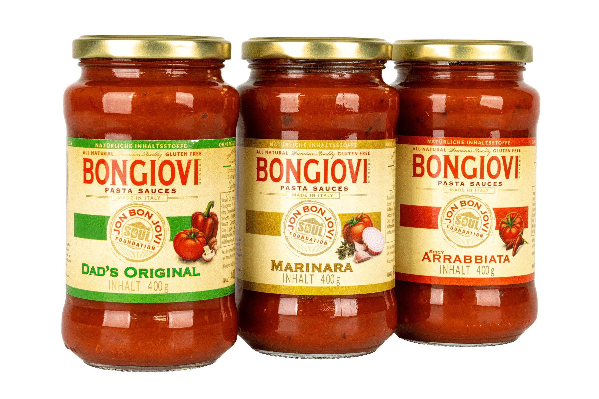 Bongiovi Brand Pastasaucen