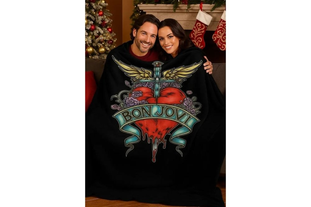 Jon Bon Jovi Kuscheldecke 150 × 200 cm