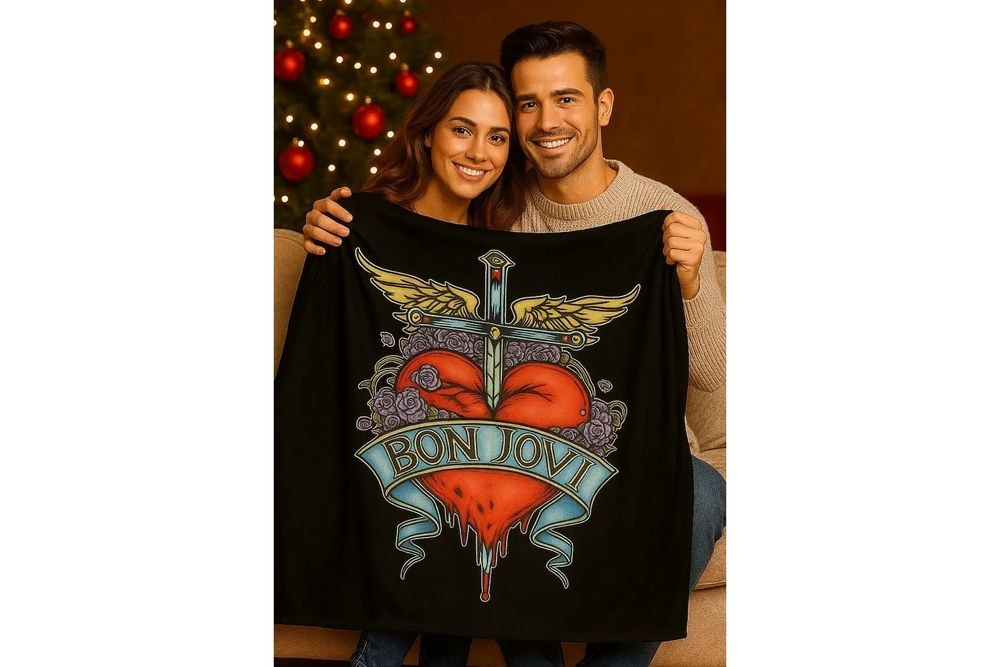 Jon Bon Jovi Kuscheldecke 80 × 120 cm