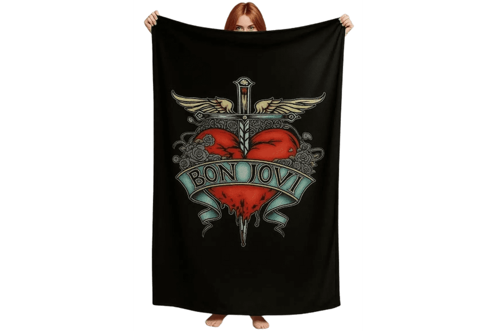 Jon Bon Jovi Kuscheldecke 150 × 200 cm