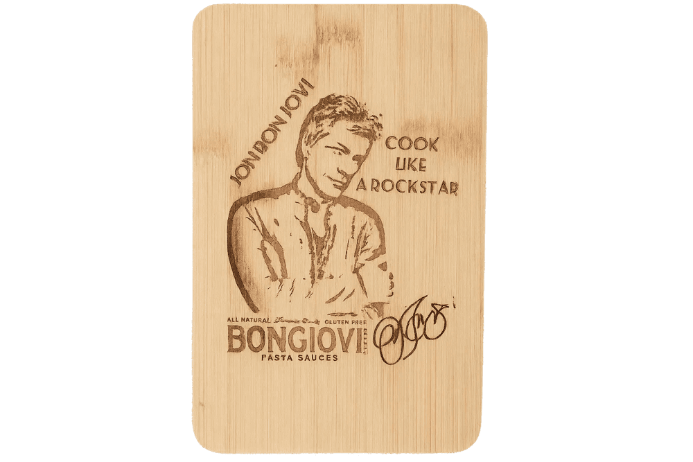 Planche À Découper En Bois Jon Bon Jovi