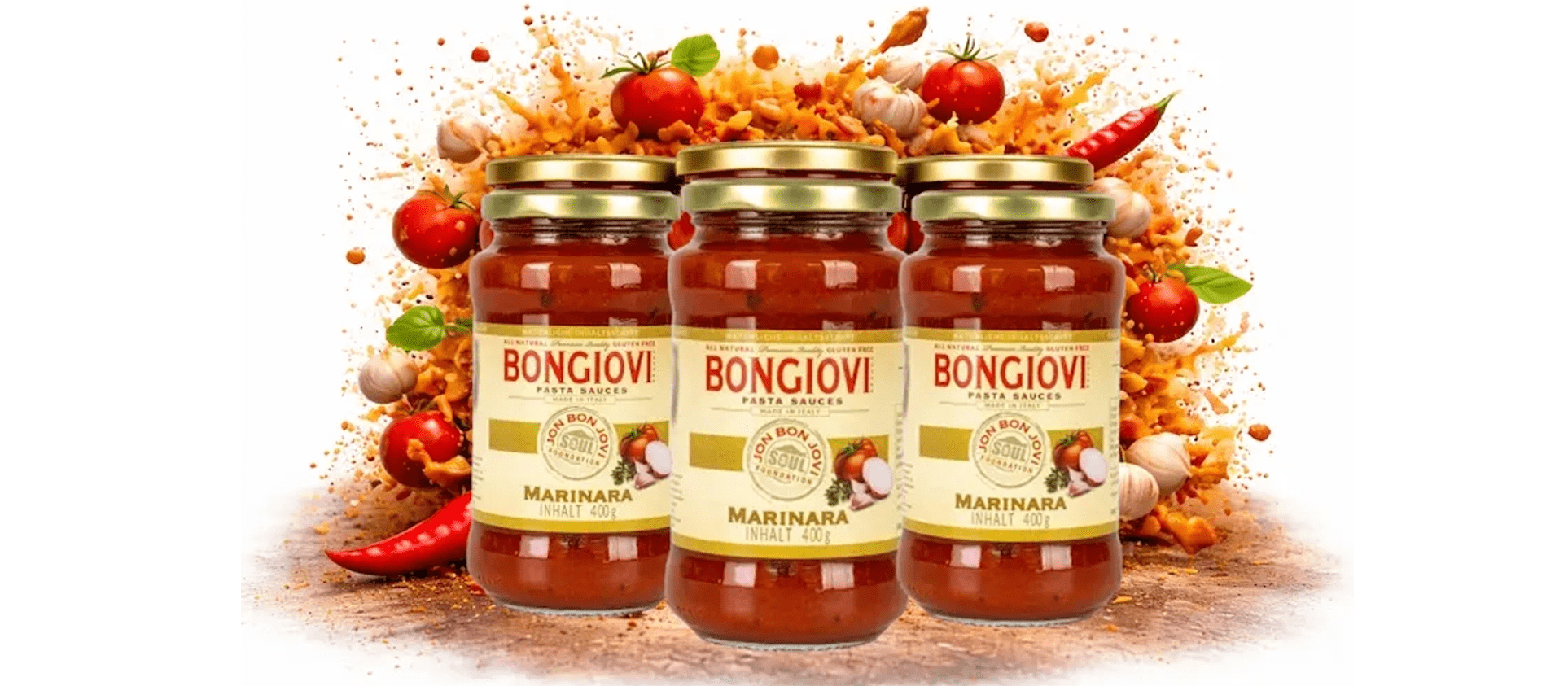 Bongiovi Brand Pastasaucen Marinara Bongiovi Brand Pastasaucen Marinara