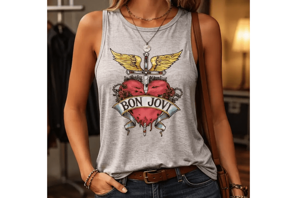 Débardeurs - Jon Bon Jovi Femme (Medium)