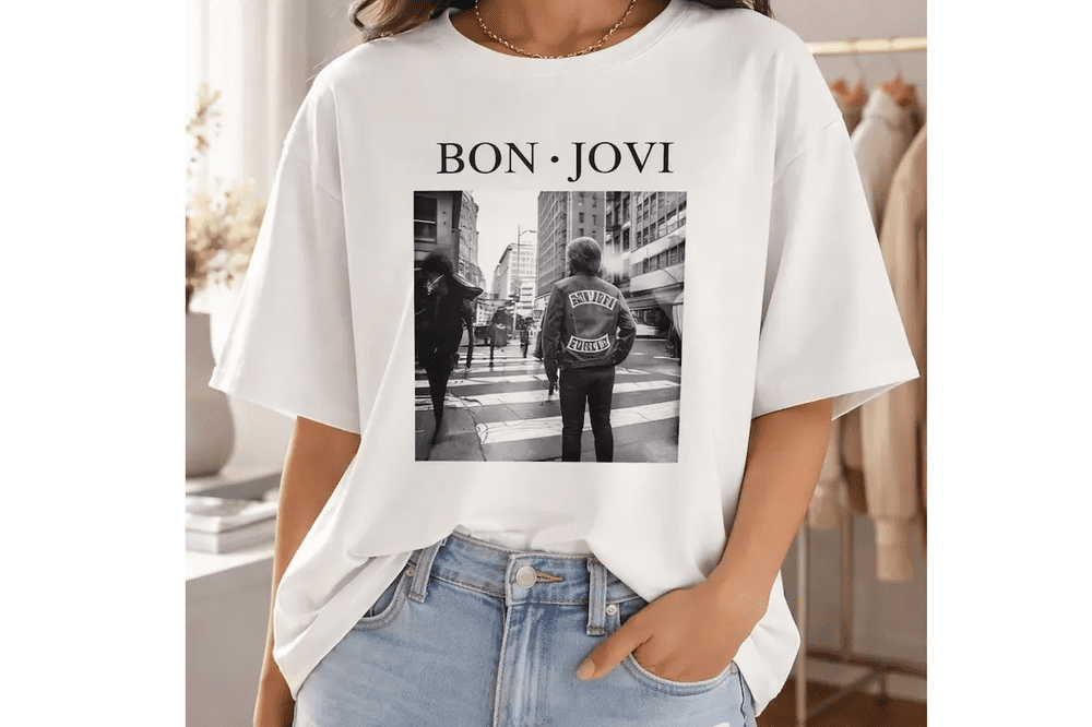 Camiseta Jon Bon Jovi Mujer
