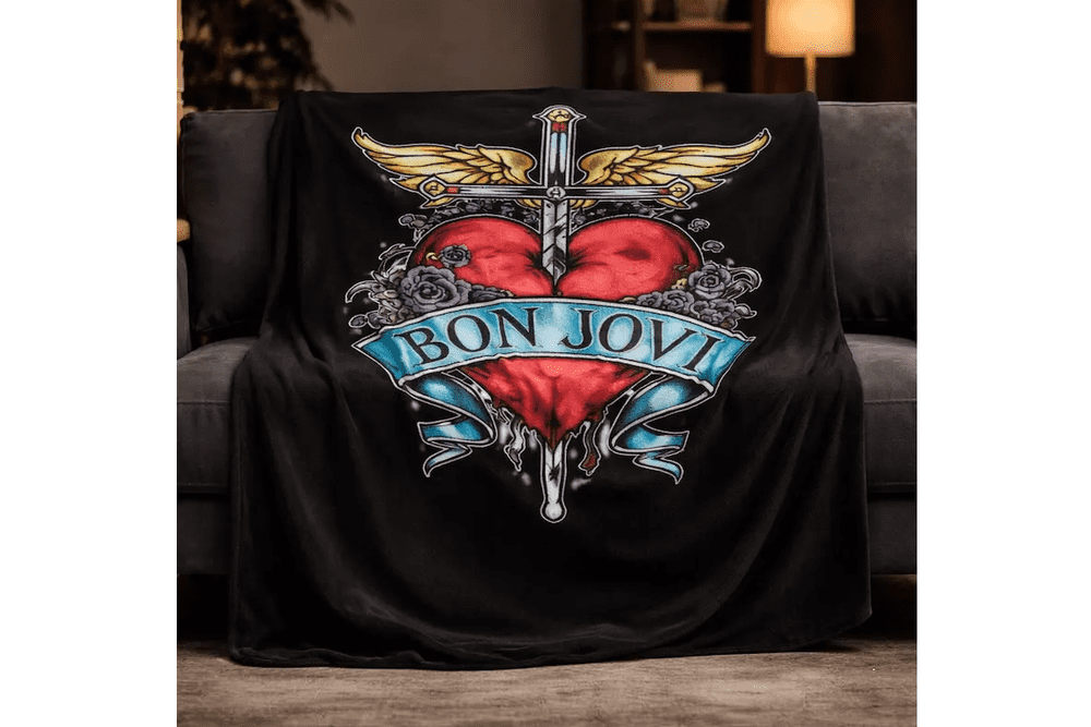Jon Bon Jovi Kuscheldecke 150 × 200 cm Jon Bon Jovi Kuscheldecke 150 × 200 cm