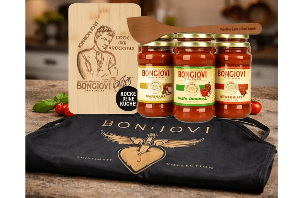 Bongiovi Ultimate Fan & Feast Bundle – Sughi, Merch & Gear