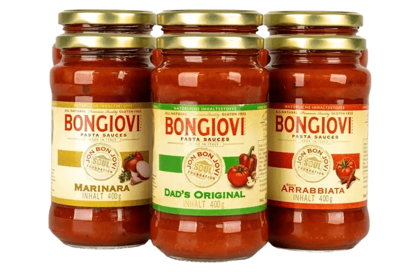 Bongiovi Pastasaucen alle Sorten 6er Pack